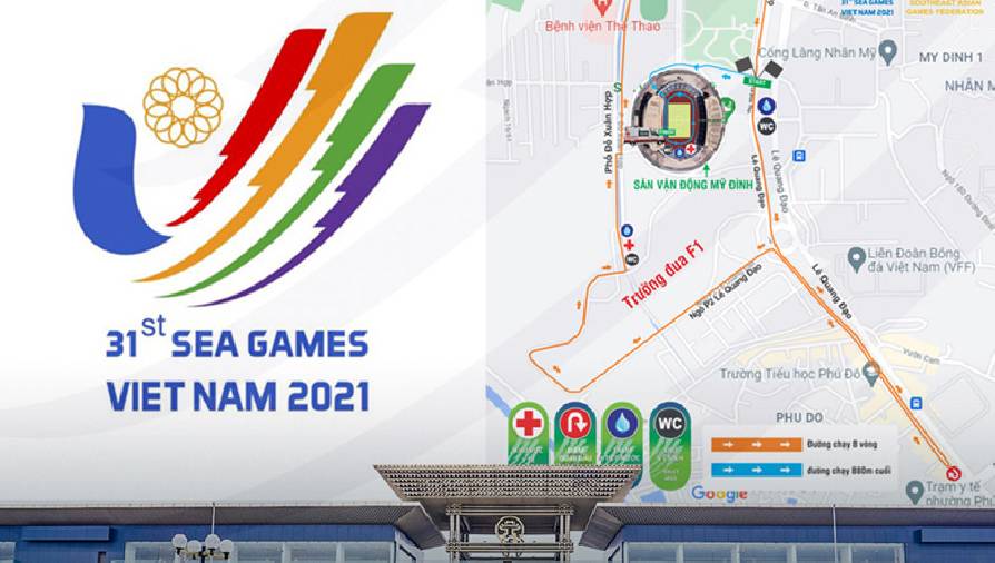 SEA Games 31 công bố cung đường chạy 8 vòng lặp bộ môn marathon