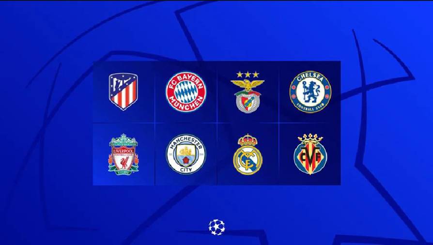 Danh sách các đội lọt vào vòng tứ kết cúp C1 châu Âu 2021/2022