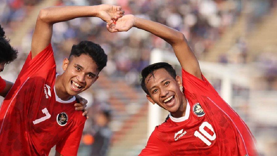 ĐT Indonesia có thể dùng đội hình U23 đấu Việt Nam