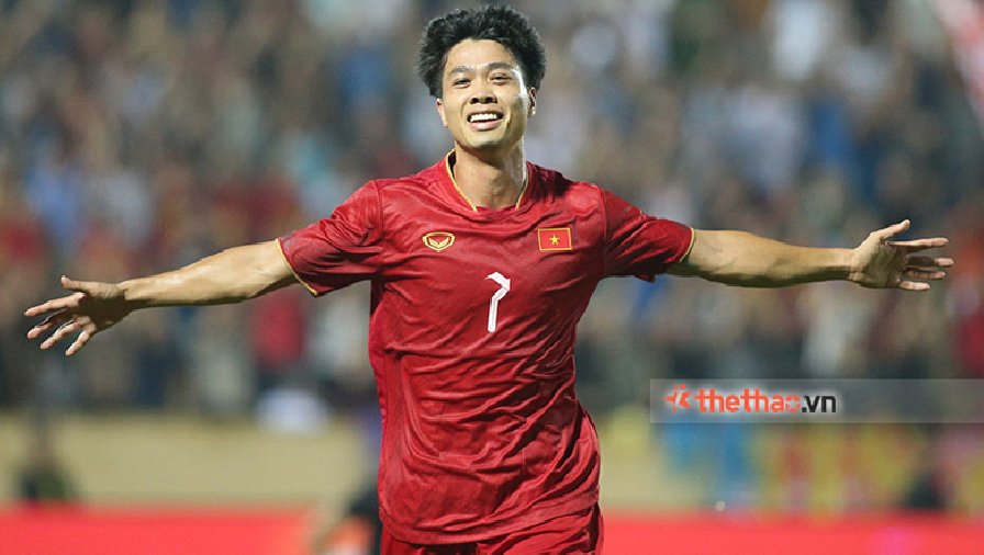 Nguyễn Công Phượng chấn thương, phải nghỉ tập trước trận đấu với Indonesia