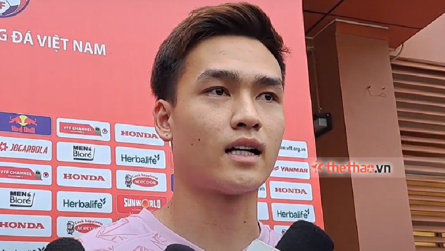 Việt Anh: 'Cầu thủ Indonesia ít thi đấu với nhau, còn tuyển Việt Nam có sức mạnh tập thể'