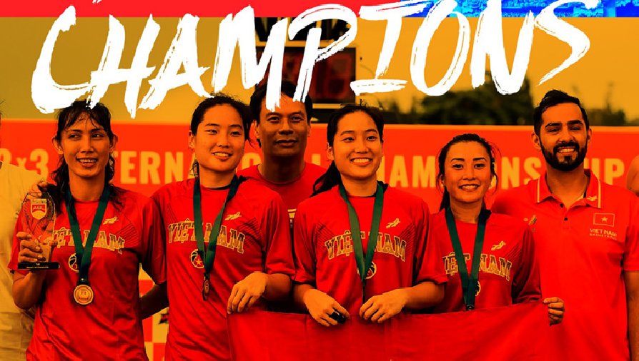 ĐT bóng rổ nữ Việt Nam vô địch ABL 3x3 ICC 2022 với thành tích bất bại