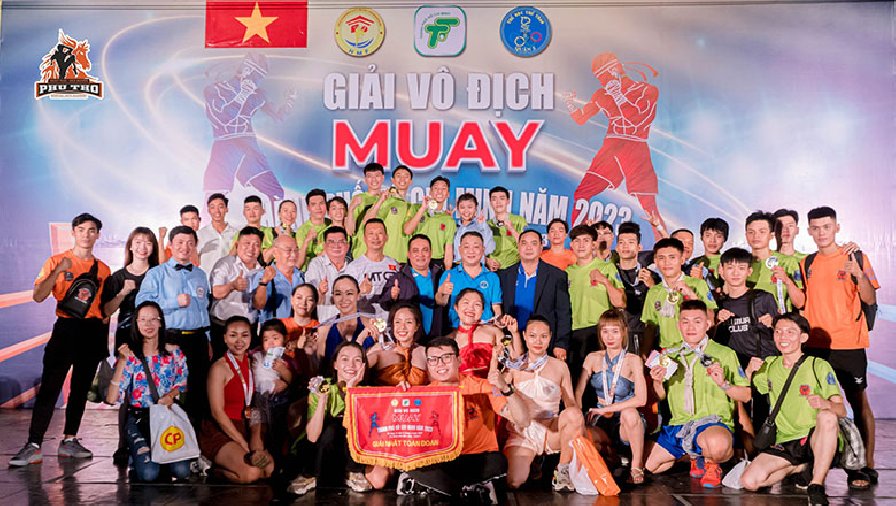 Quận 5 đứng nhất toàn đoàn giải vô địch Muay TPHCM 2023