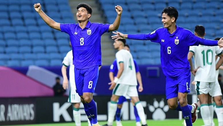 U23 Thái Lan tạo nên địa chấn trước Iraq, sáng cửa vượt qua vòng bảng U23 châu Á