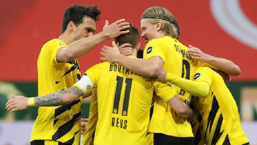 Kết quả vòng 33 giải VĐQG Đức hôm nay 17/5: Dortmund chắc suất Top 4
