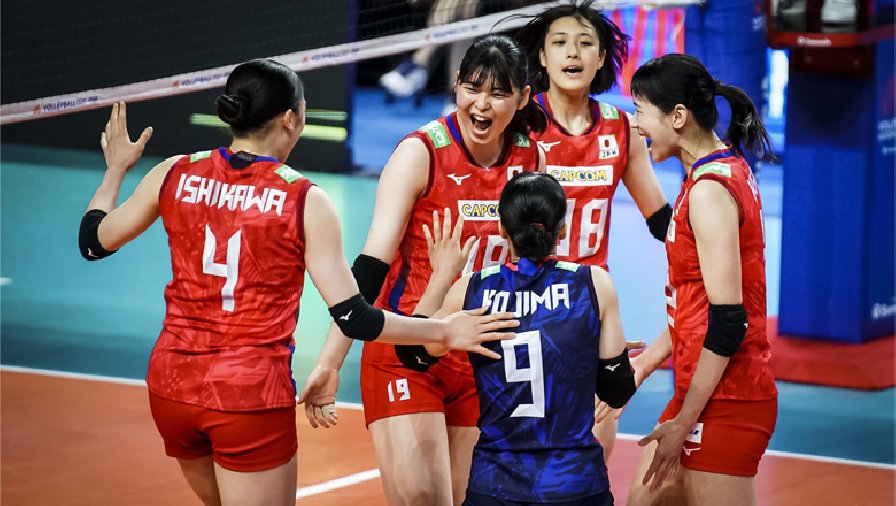 Danh sách tuyển bóng chuyền nữ Nhật Bản tham dự Volleyball Nations League 2023