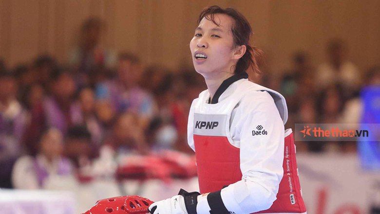 Kim Tuyền thua nhà vô địch Olympic tại giải Taekwondo châu Á