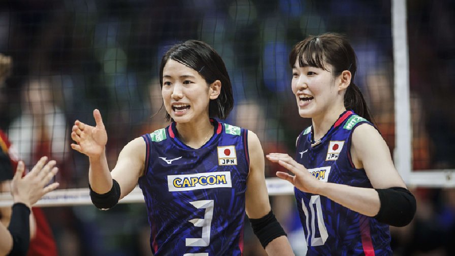 Tuyển bóng chuyền nữ Nhật Bản thua tiếc nuối trước đội hạng trung ở Volleyball Nations League 2023