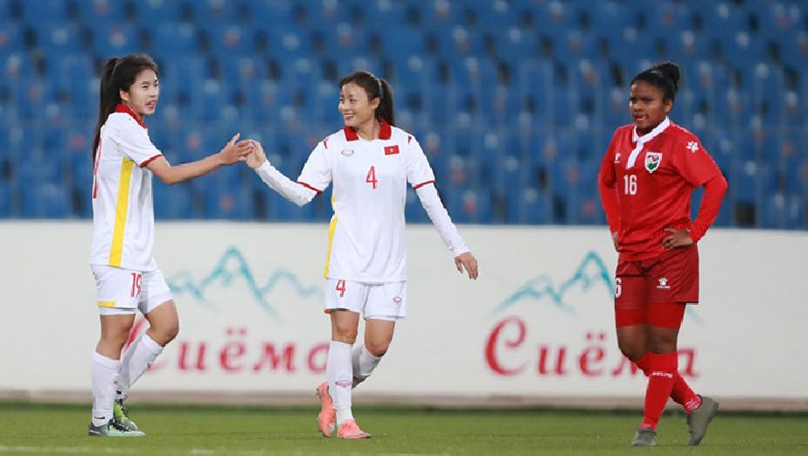 Đội hình ra sân ĐT nữ Việt Nam vs Myanmar: Hoàng Thị Loan trở lại