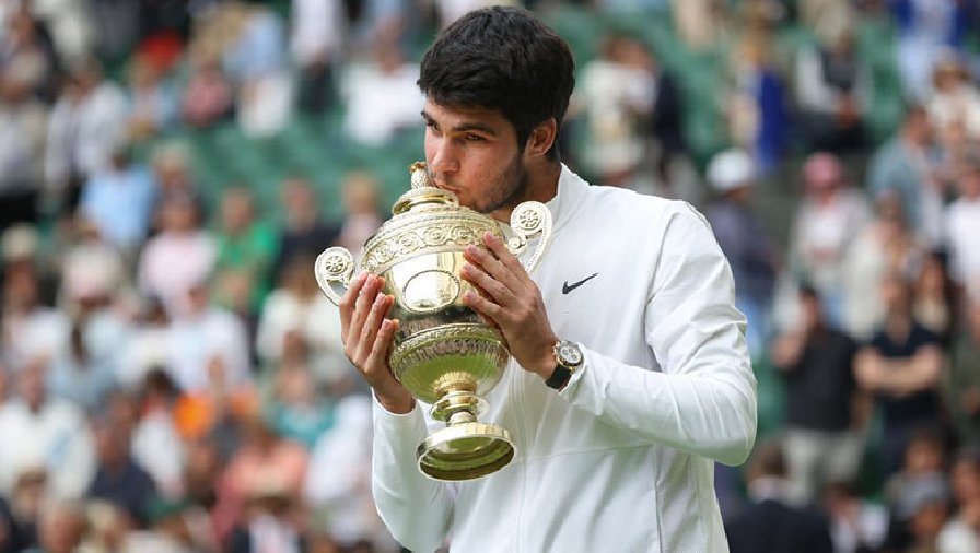 Hành trình vô địch Wimbledon 2023 của Alcaraz: Băng băng tới chung kết, vượt qua ngọn núi để lên ngôi