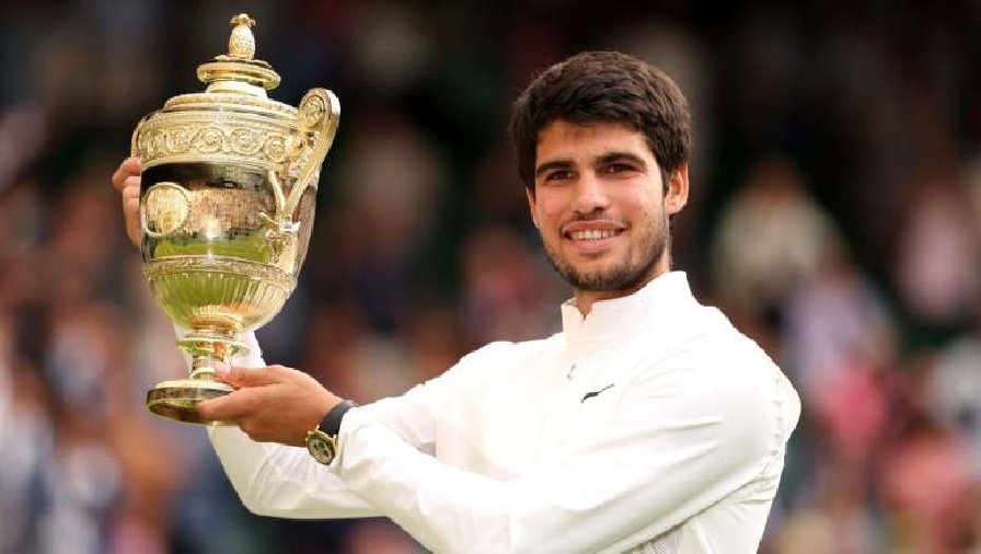 Kết quả tennis ngày 17/7: Alcaraz vô địch đơn nam Wimbledon 2023