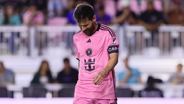 Messi ‘tắt điện’ sau 5 trận liên tiếp lập cú đúp, Inter Miami thua sốc ở MLS