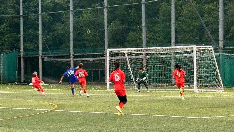 U20 nữ Việt Nam thua đội mạnh nhất giải THPT toàn Nhật Bản