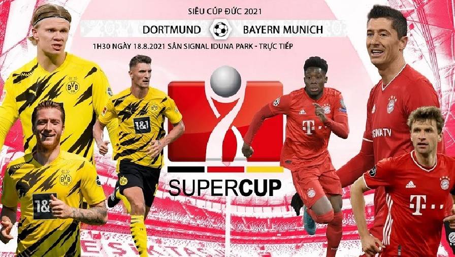 Nhận định, dự đoán Dortmund vs Bayern Munich, 01h30 ngày 18/8: Trận chiến khó lường