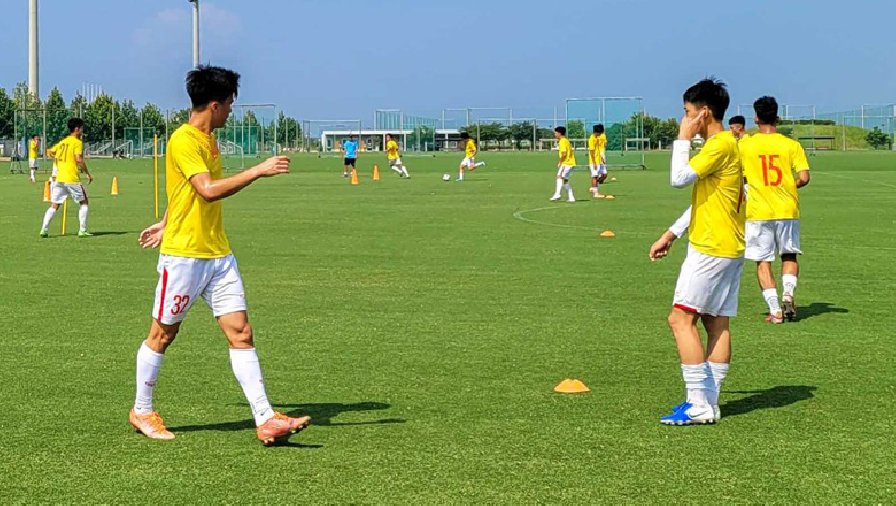ĐT U20 Việt Nam thua 0-5 trong trận giao hữu đầu tiên tại Nhật Bản