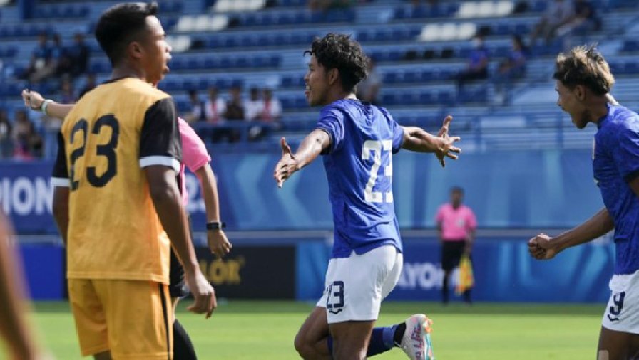 U23 Campuchia mở màn giải U23 Đông Nam Á 2023 bằng chiến thắng 5 sao