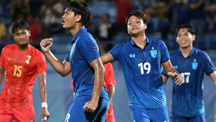 U23 Thái Lan thắng dễ trận ra quân giải U23 Đông Nam Á 2023