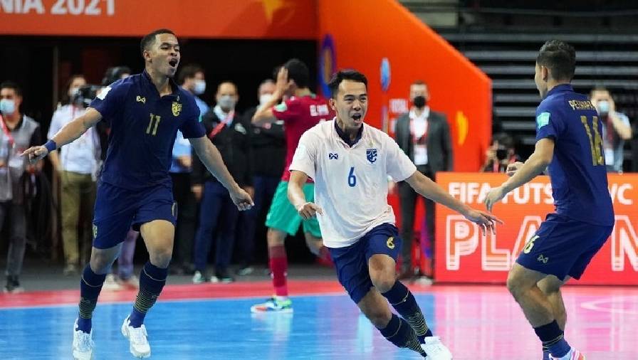 Kết quả futsal World Cup 2021: Brazil vùi dập CH Séc, Thái Lan hòa nghẹt thở trước Maroc