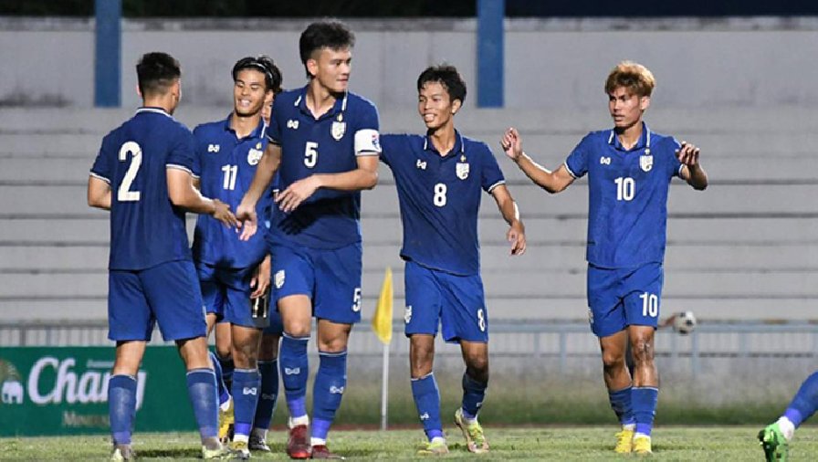 Kết quả U20 Philippines vs U20 Thái Lan: Voi chiến hút chết