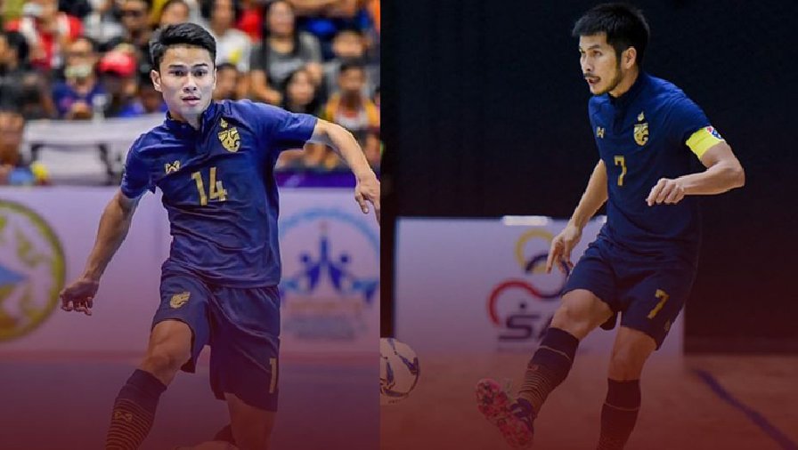 Thái Lan mất 2 trụ cột trước thềm giải Futsal châu Á 2022