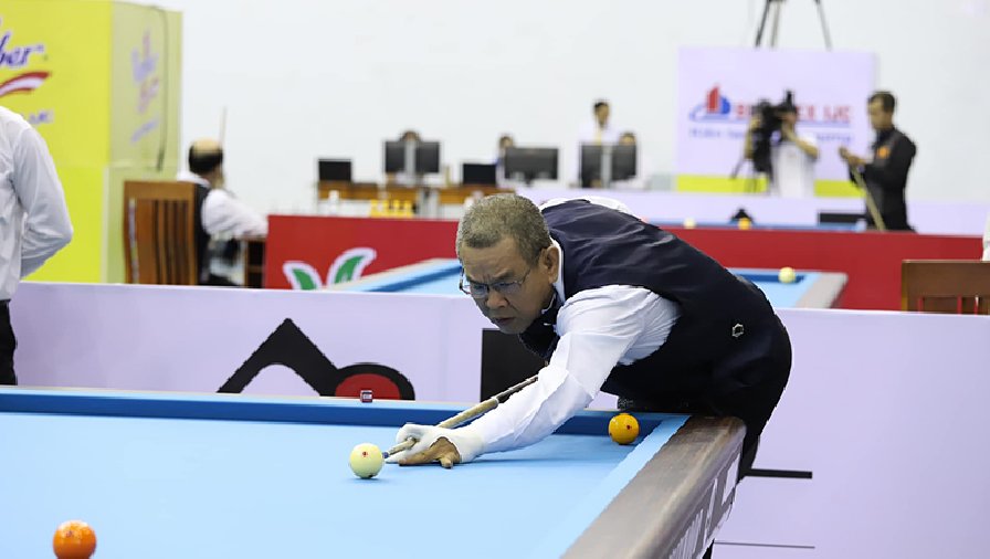 Trần Quyết Chiến, Nguyễn Đức Anh Chiến dừng bước ở giải billiards carom 3 băng quốc tế Bình Dương 2022