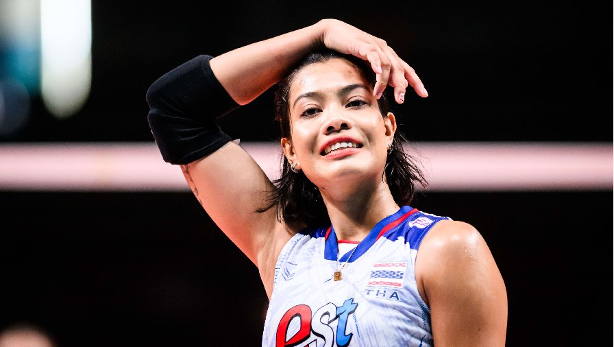 Tuyển bóng chuyền nữ Thái Lan thua đậm, lập kỷ lục buồn ở Vòng loại Olympic Paris