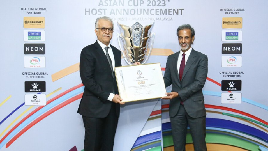 Qatar chính thức được AFC chọn làm chủ nhà VCK Asian Cup 2023