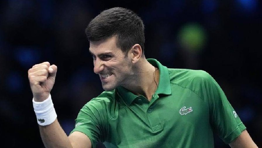 Kết quả tennis hôm nay 17/11: Djokovic vào bán kết ATP Finals