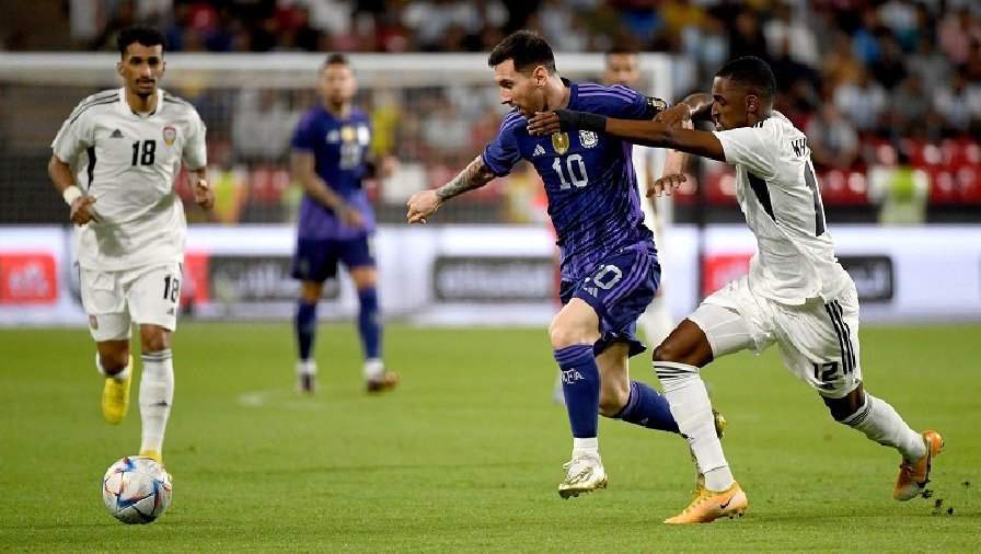 Messi đá 90 phút, ghi bàn và kiến tạo, Argentina hủy diệt 'người quen' của Việt Nam