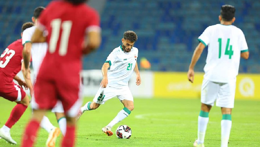 Iraq thắng Indonesia 5-1 trước trận gặp Việt Nam