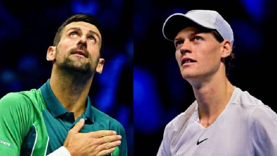 Kết quả tennis ngày 17/11: Djokovic và Sinner vào bán kết ATP Finals
