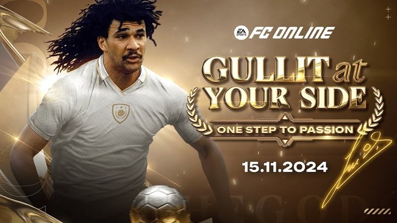 FC Online mời huyền thoại Ruud Gullit tới Việt Nam