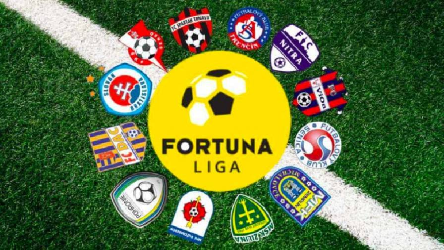 Kèo bóng đá Slovakia hôm nay, tỷ lệ kèo Fortuna Liga 2021/2022