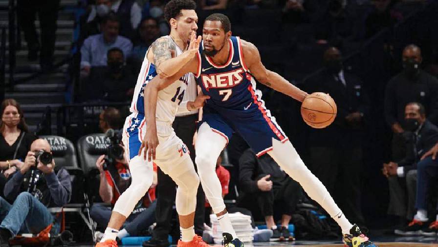 Kết quả bóng rổ NBA ngày 17/12: Brooklyn Nets vs Philadelphia 76ers - Lại trông vào Durant