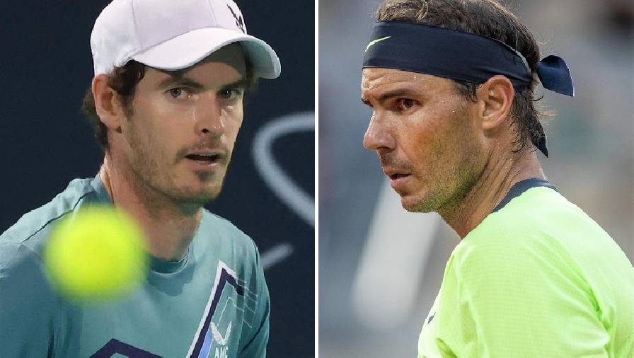 Lịch thi đấu tennis hôm nay 17/12: Đại chiến Nadal vs Murray