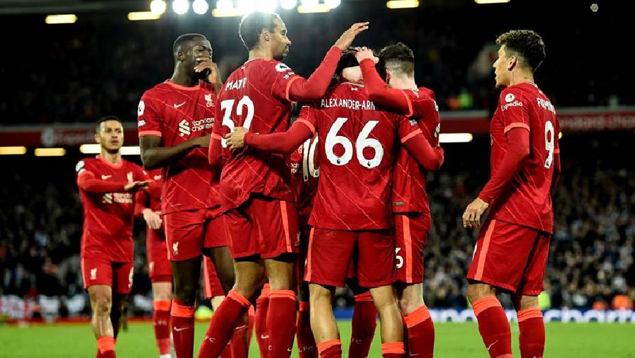 Liverpool trở thành đội bóng đầu tiên ở Anh chạm mốc 2000 trận thắng