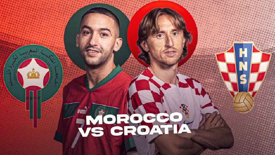 Đội hình dự kiến Croatia vs Morocco, 22h00 ngày 17/12