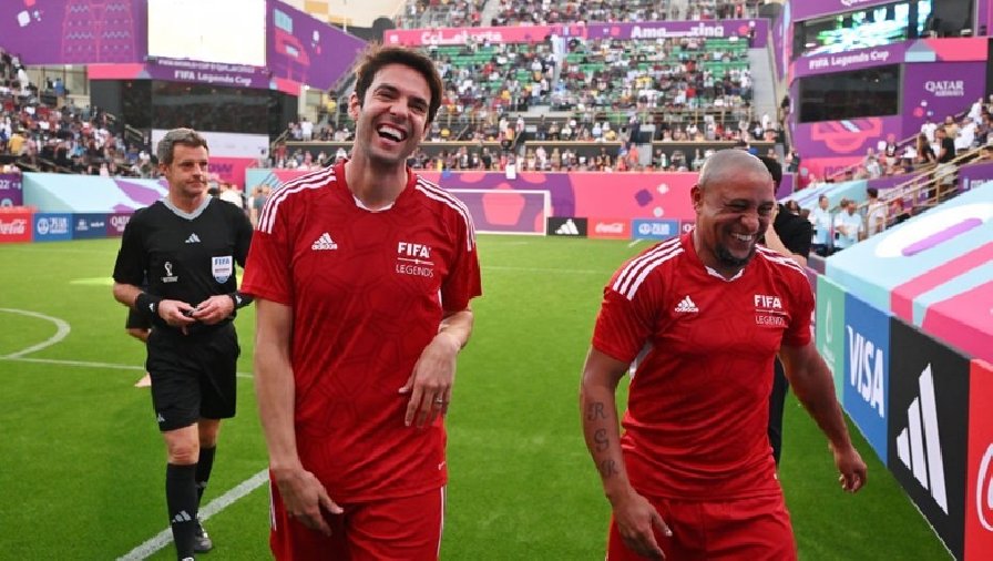 Kaka, Carlos vô địch giải huyền thoại do FIFA tổ chức tại Qatar