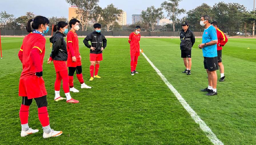 ĐT nữ Việt Nam chỉ còn 4 cầu thủ trước trận gặp Hàn Quốc