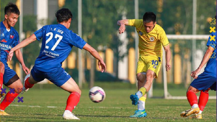 Hà Nội FC thắng ngược dòng ở trận giao hữu với CLB Phố Hiến