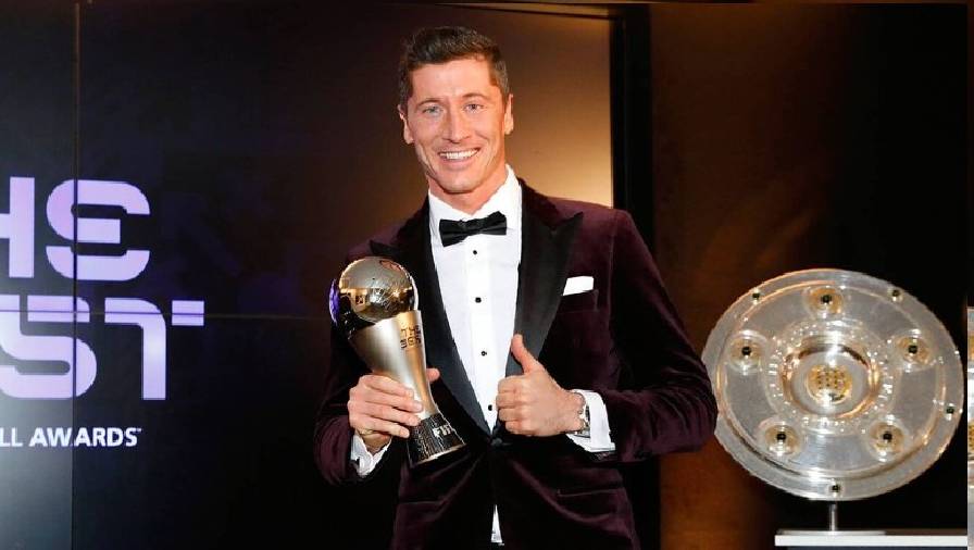 Lewandowski đánh bại Messi, giành FIFA The Best năm thứ hai liên tiếp