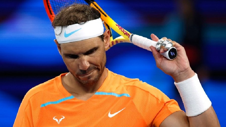 Nadal thua 0-3, trở thành cựu vương ngay tại vòng 2 Úc Mở rộng 2023