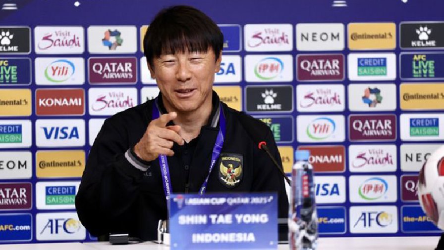 HLV Shin Tae Yong tự tin ĐT Indonesia sẽ thắng Việt Nam