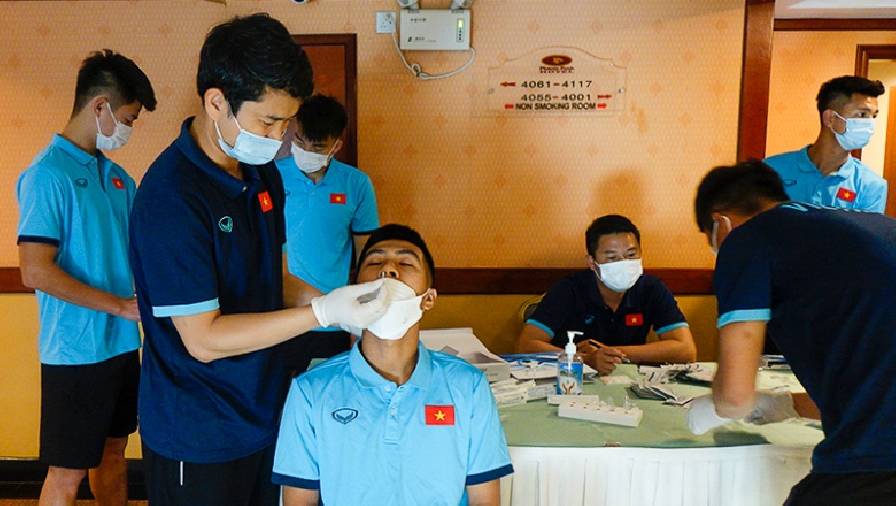 U23 Việt Nam có 5 thành viên nhiễm COVID-19
