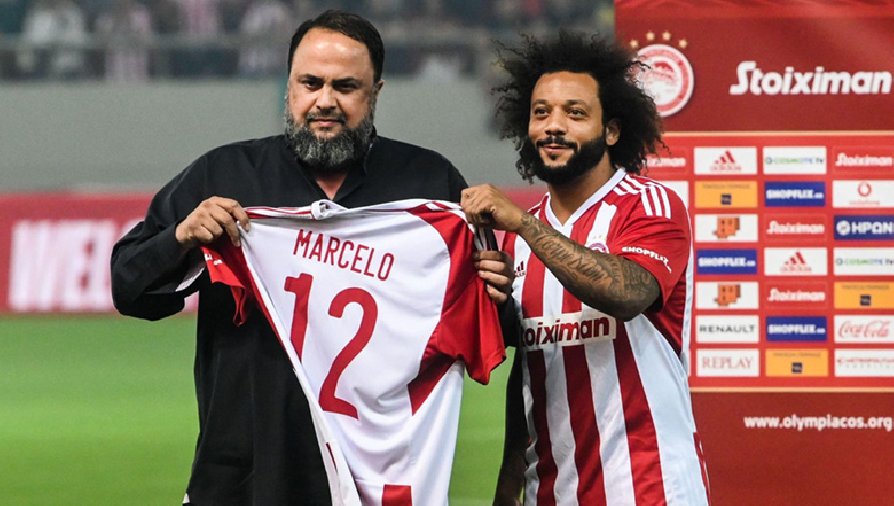 Marcelo chấm dứt hợp đồng với Olympiakos chỉ sau 5 tháng