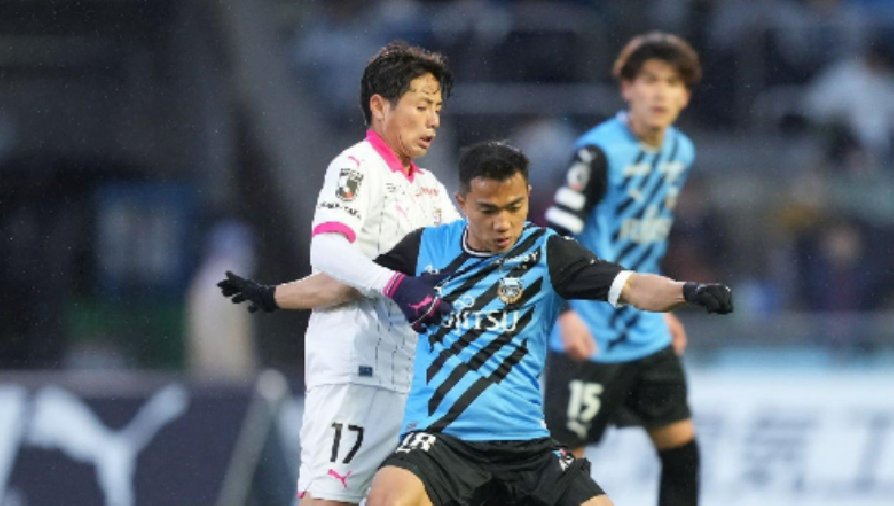 Chanathip lần đầu đá chính cho Kawasaki Frontale ở J.League 2023