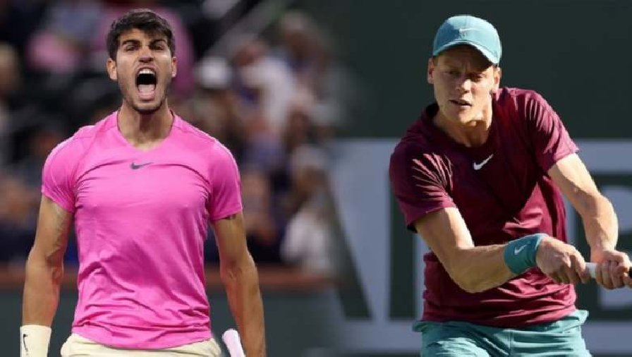 Lịch thi đấu Bán kết đơn nam Indian Wells Masters: Tâm điểm Alcaraz vs Sinner