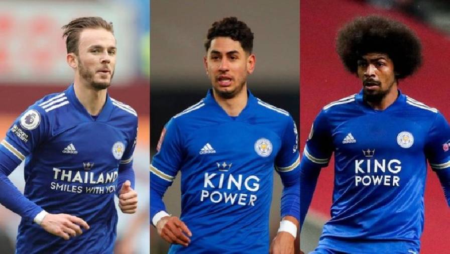 Thông tin lực lượng Leicester vs Southampton bán kết FA Cup 2021 mới nhất hôm nay: James Maddison trở lại