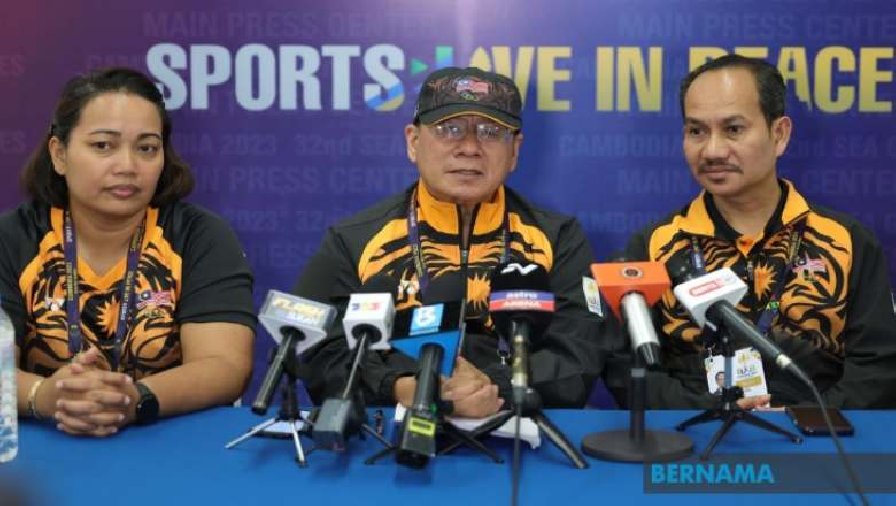 Malaysia tụt dốc không phanh ở SEA Games, Trưởng đoàn thể thao phải xin lỗi CĐV nhà