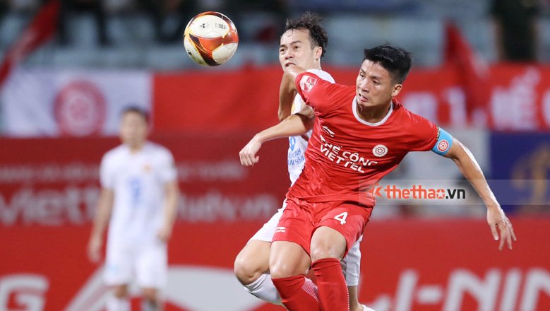 Kết quả bóng đá Thể Công Viettel vs Nam Định: Cay đắng phút bù giờ, cuộc đua nóng trở lại đi anh ạ